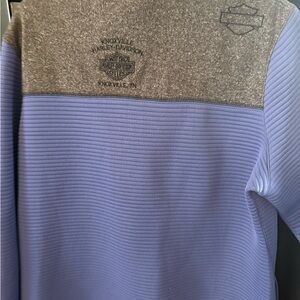 Harley-Davidson Gray and Purple Pullover